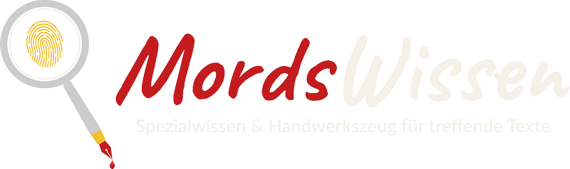MordsWissen-Akademie: Logo mit Slogan